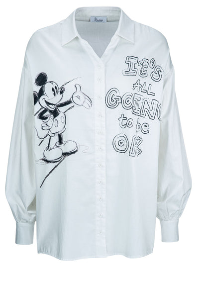 Placed Mickey Blouse