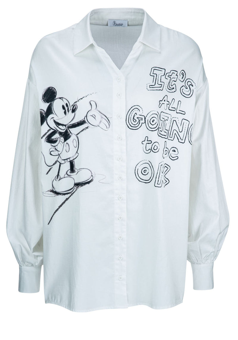 Placed Mickey Blouse